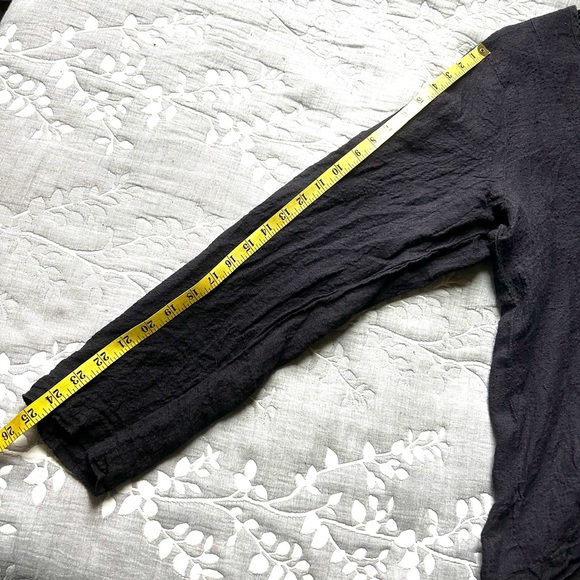 Flax linen button cardigan/jacket - Picture 10 of 10